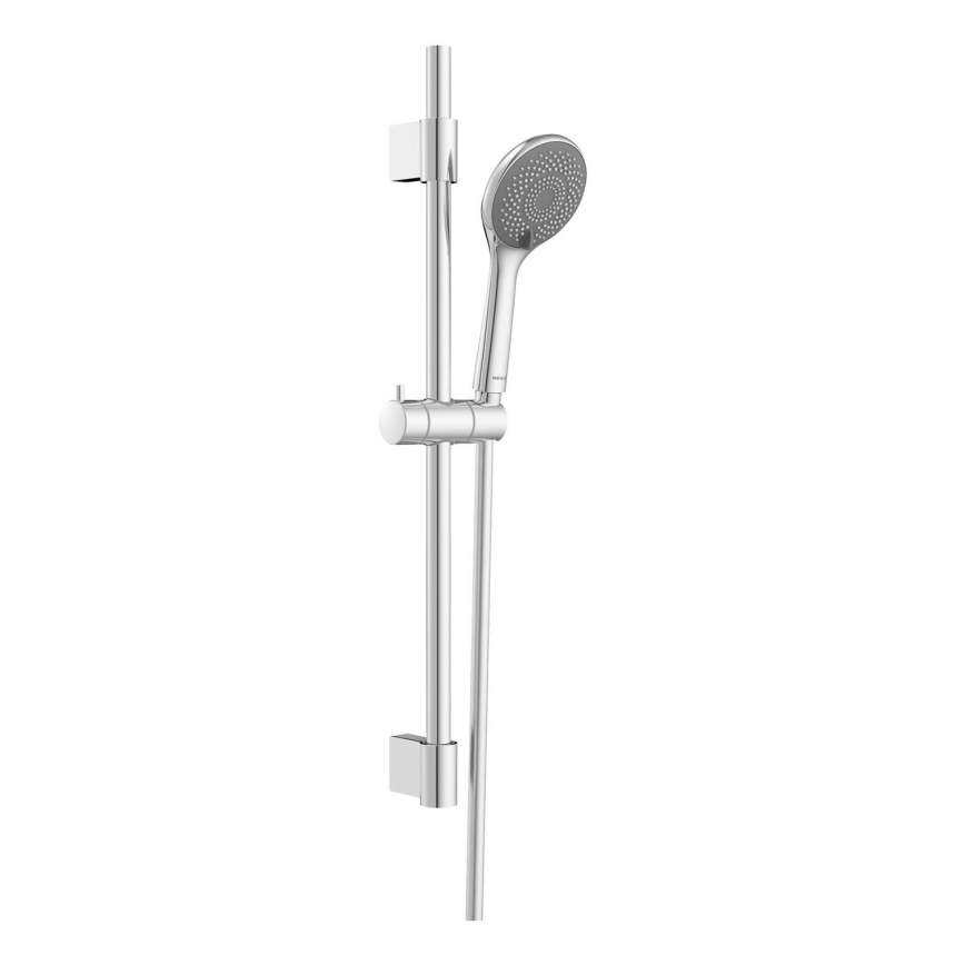 WENKO 25452100 - Brusesæt med vandbesparende system, 70 cm, sølv