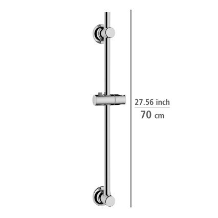 WENKO 25462100 - Brusestang LIBERTÀ 70 cm blank krom