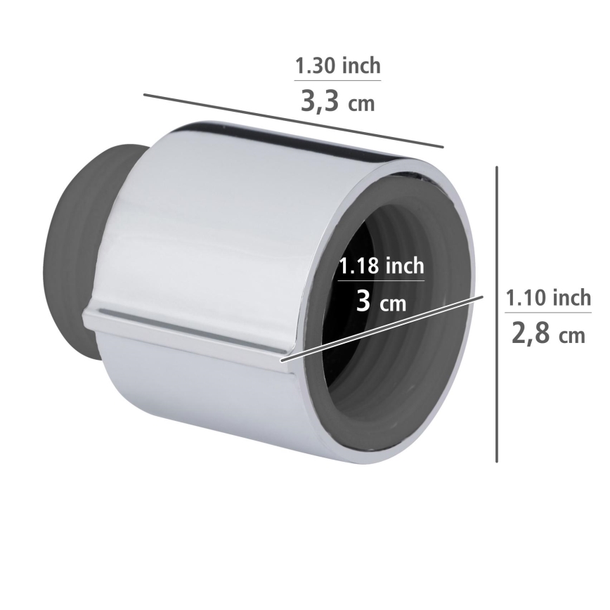 WENKO 25480100 – Regulator til vandbesparende system sølv