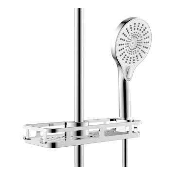 WENKO 25490100 - Hylde LIBERTÀ 28,5 x 11,5 cm blank krom