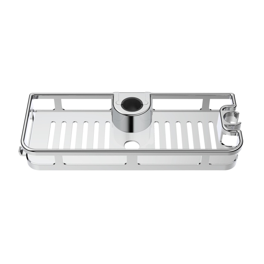 WENKO 25490100 - Hylde LIBERTÀ 28,5 x 11,5 cm blank krom