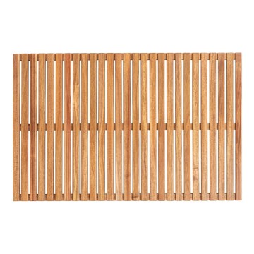 WENKO 25578100 - ACACIA dørmåtte 55x85 cm, brun