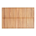WENKO 25578100 - Dørmåtte ACACIA 55x85 cm brun