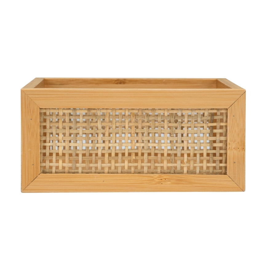 WENKO 25601100 - Badekarsbakke ALLEGRE 15x7 cm brun