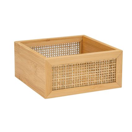 WENKO 25601100 - Badekarsbakke ALLEGRE 15x7 cm brun