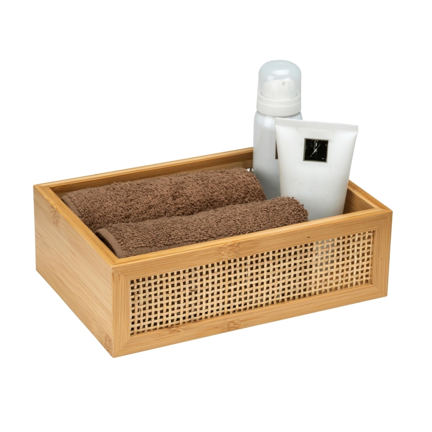 WENKO 25602100 - Badekarsbakke ALLEGRE 22x15 cm brun