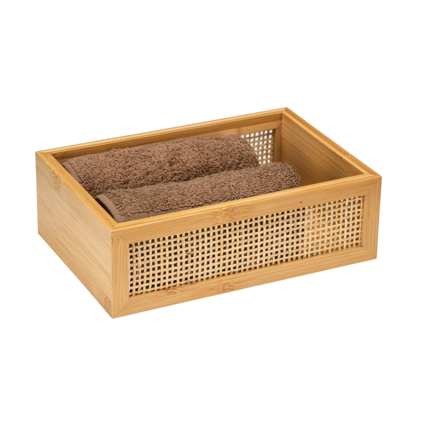 WENKO 25602100 - Badekarsbakke ALLEGRE 22x15 cm brun