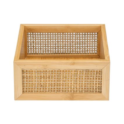 WENKO 25602100 - Badekarsbakke ALLEGRE 22x15 cm brun