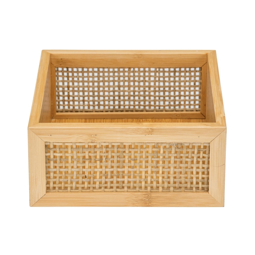 WENKO 25602100 - Badekarsbakke ALLEGRE 22x15 cm brun