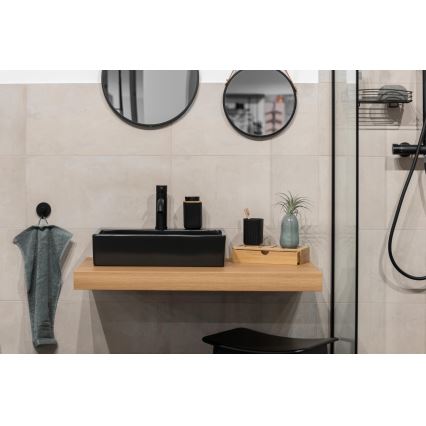 WENKO 25603100 – Organizer ALLEGRE 28x14 cm brun