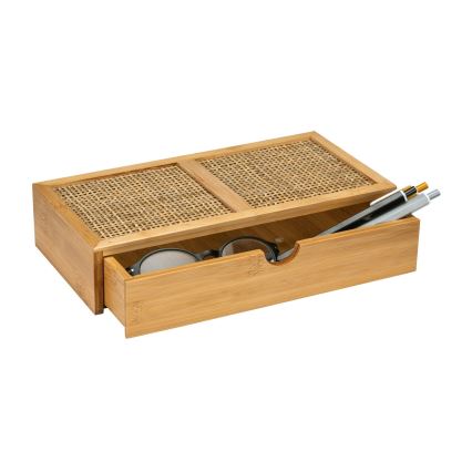 WENKO 25603100 – Organizer ALLEGRE 28x14 cm brun