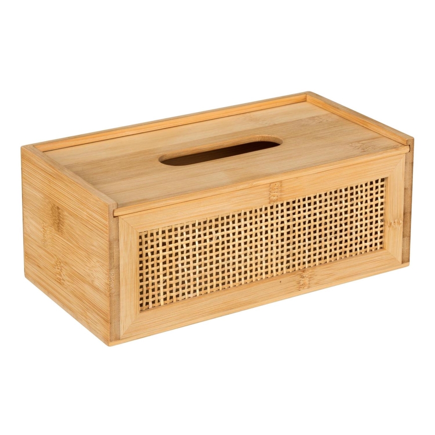 WENKO 25607100 - ALLEGRE æske til papirlommetørklæder 25x13 cm brun