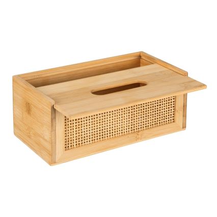 WENKO 25607100 - ALLEGRE æske til papirlommetørklæder 25x13 cm brun