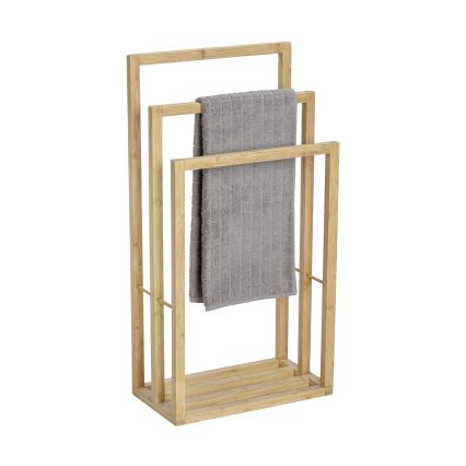 WENKO 25629100 - Håndklædestativ BAMBUSA 42,5x82 cm brun