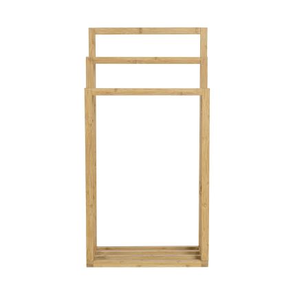 WENKO 25629100 - Håndklædestativ BAMBUSA 42,5x82 cm brun