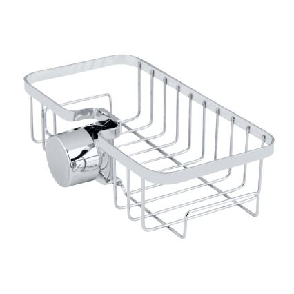 WENKO 25678100 - Kurv FLORESTA 24x14 cm sølvfarvet