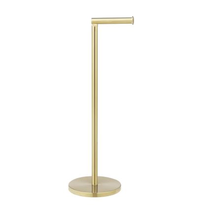 WENKO 25791100 - Toiletpapirholder 21x55 cm guld/sølv