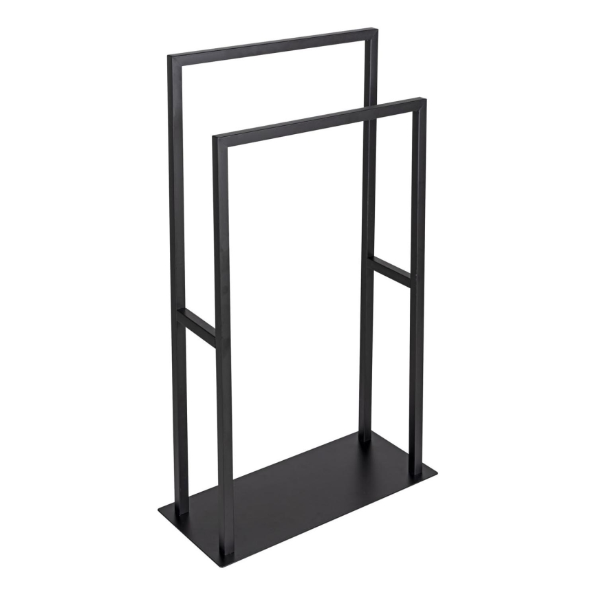WENKO 26056100 - Håndklædestativ RIVALTA 46x80 cm rustfrit stål/sort
