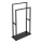 WENKO 26056100 - Håndklædestativ RIVALTA 46x80 cm rustfrit stål/sort