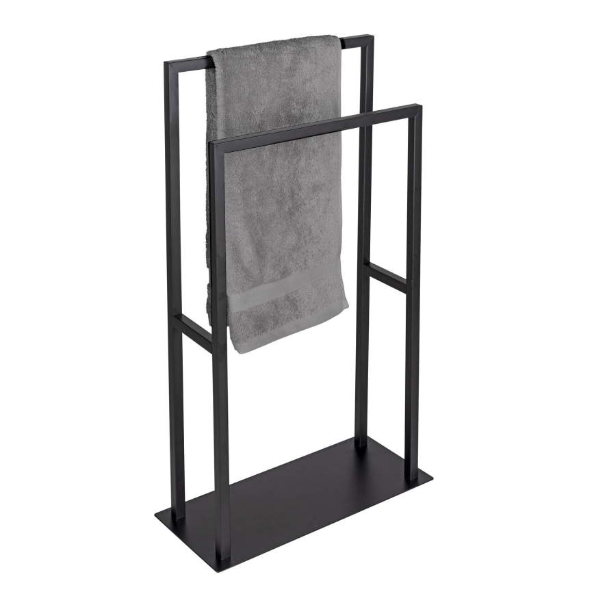 WENKO 26056100 - Håndklædestativ RIVALTA 46x80 cm rustfrit stål/sort