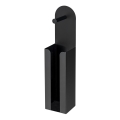 WENKO 26059100 - Rulleholder AGIRA 12x54 cm sort