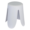 WENKO 26086100 - Skammel COMISO 44,5x46 cm hvid