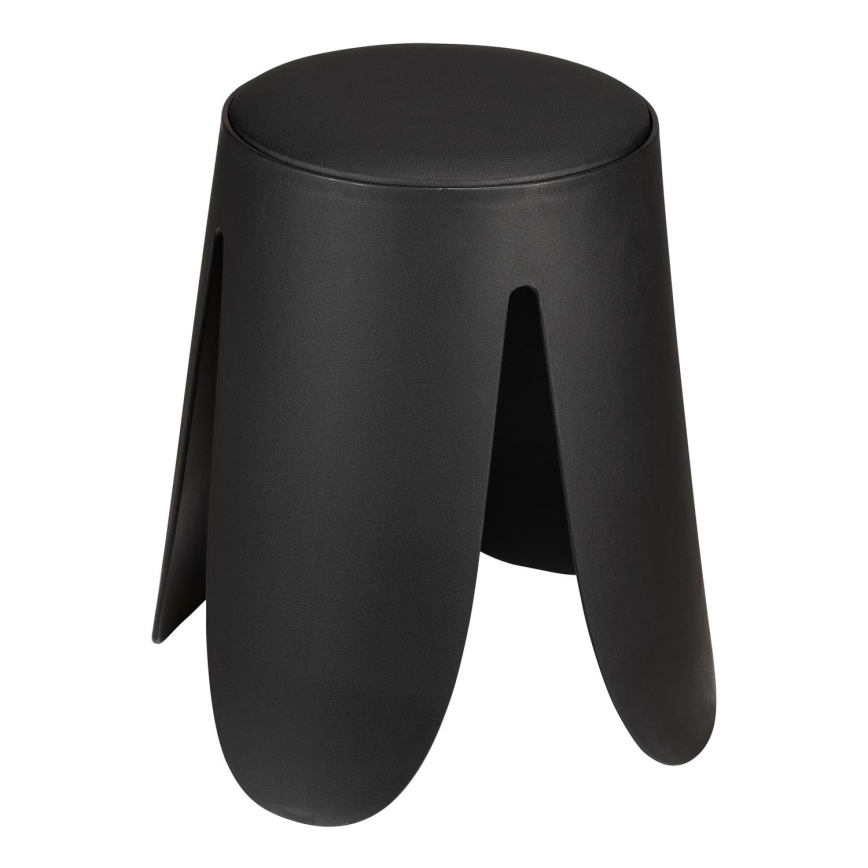 WENKO 26087100 - Skammel COMISO 44,5x46 cm sort