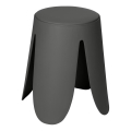 WENKO 26089100 - Skammel COMISO 44,5x46 cm antracit
