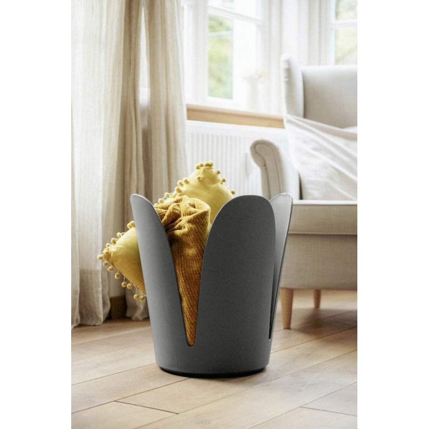 WENKO 26089100 - Skammel COMISO 44,5x46 cm antracit