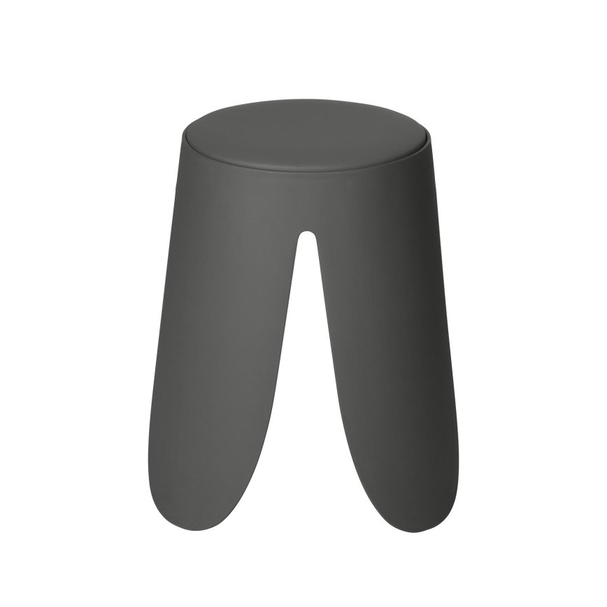 WENKO 26089100 - Skammel COMISO 44,5x46 cm antracit