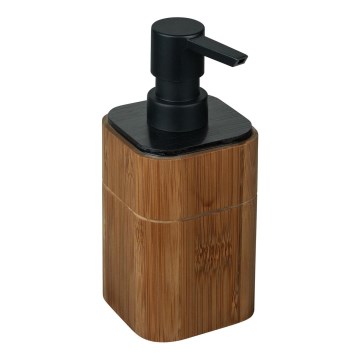 WENKO 26102100 - Sæbedispenser SERRO 7,5x16,5 cm brun/sort