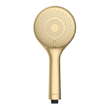 WENKO 26180100 - Brusehoved VANDSPARESYSTEM 11x11 cm guld