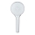 WENKO 26362100 - Brusehoved med vandbesparende system 12x12 cm blank krom/hvid