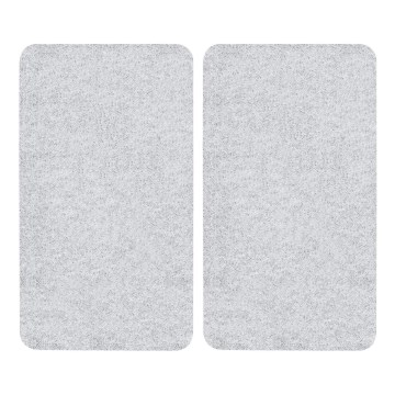 WENKO 2712663100 - Afdækningsplade 30x52 cm klar/grå