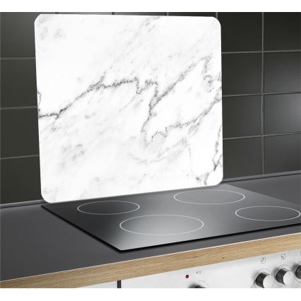 WENKO 2712929500 - Skærebræt afdækningsplade - NEUTRAL 56x50 cm flerfarvet/transparent