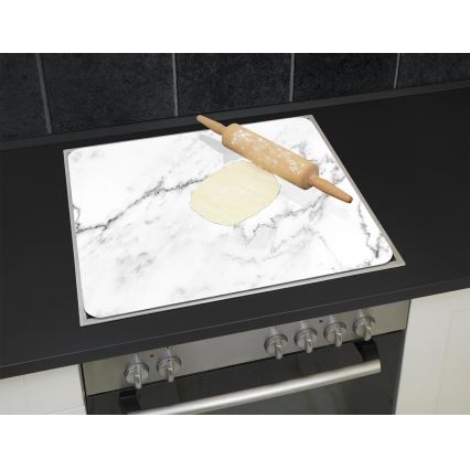 WENKO 2712929500 - Skærebræt afdækningsplade - NEUTRAL 56x50 cm flerfarvet/transparent