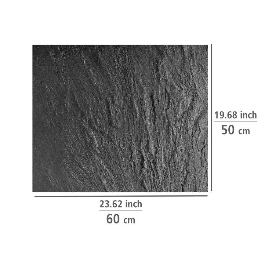 WENKO 2713550100 - Bordpladebeskytter SLATE 60x50 cm, flerfarvet