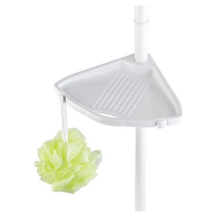 WENKO 3201010100 - COMPACT hjørneelement 26x195 cm hvid