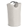 WENKO 3440001100 - Vasketøjskurv STONE 38x72 cm beige/sølv/sort