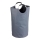 WENKO 3440803100 - Vasketøjskurv JUMBO 38x72 cm antracit/sølv/sort