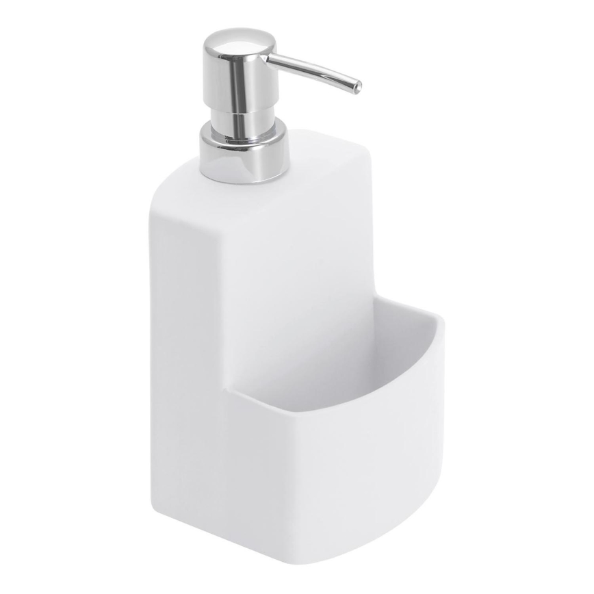 WENKO 3620115100 - Sæbedispenser FESTIVAL 10x18 cm hvid
