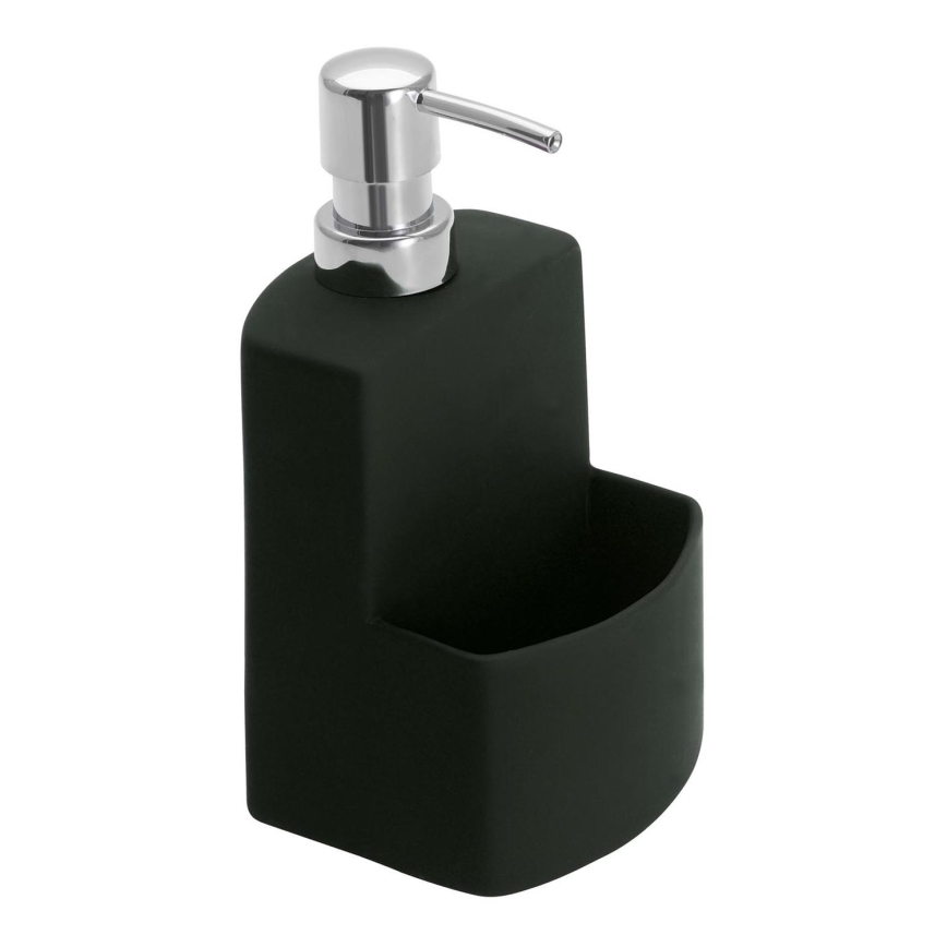 WENKO 3620117800 - Sæbedispenser FESTIVAL 10x18 cm sort