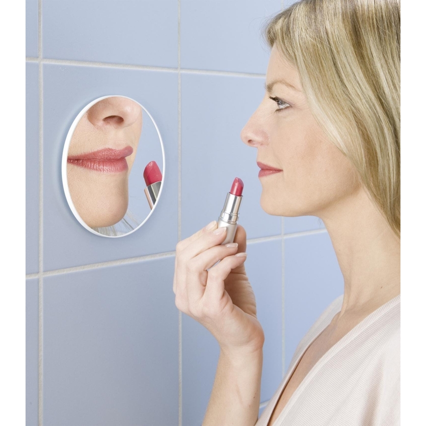 WENKO 3660010100 - Kosmetik-spejl 12x12 cm, poleret krom
