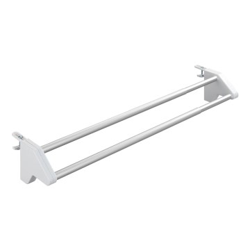 WENKO 3702100 - Tørrestativ 13x11,5 cm sølv/hvid