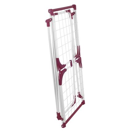 WENKO 3774021100 - Tørrestativ SUMMER DRY 153x76 cm, hvid/lyserød