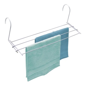 WENKO 3780010100 - Tørrestativ til tøj 58x16 cm, hvid