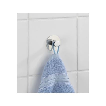 WENKO 4466420100-Krog SAVONA 5x2 cm rustfrit stål/sølv