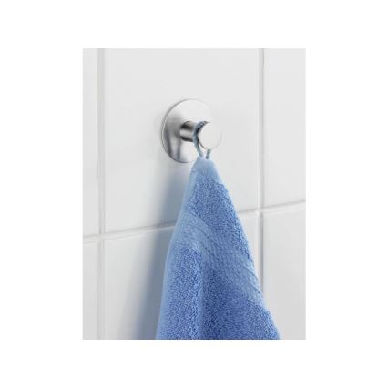 WENKO 4466540100-Krog CELANO 5x3,3 cm rustfrit stål/sølvfarvet