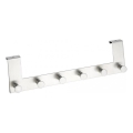 WENKO 4468060100-CELANO knagerække 39x11 cm rustfrit stål/sølv