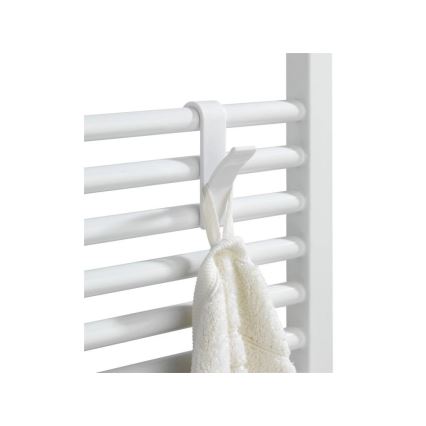 WENKO 4468160100-Kroge 2,5x10,5 cm hvid